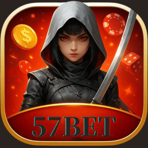 Imagem promocional da 57BET mostrando a plataforma e suas vantagens