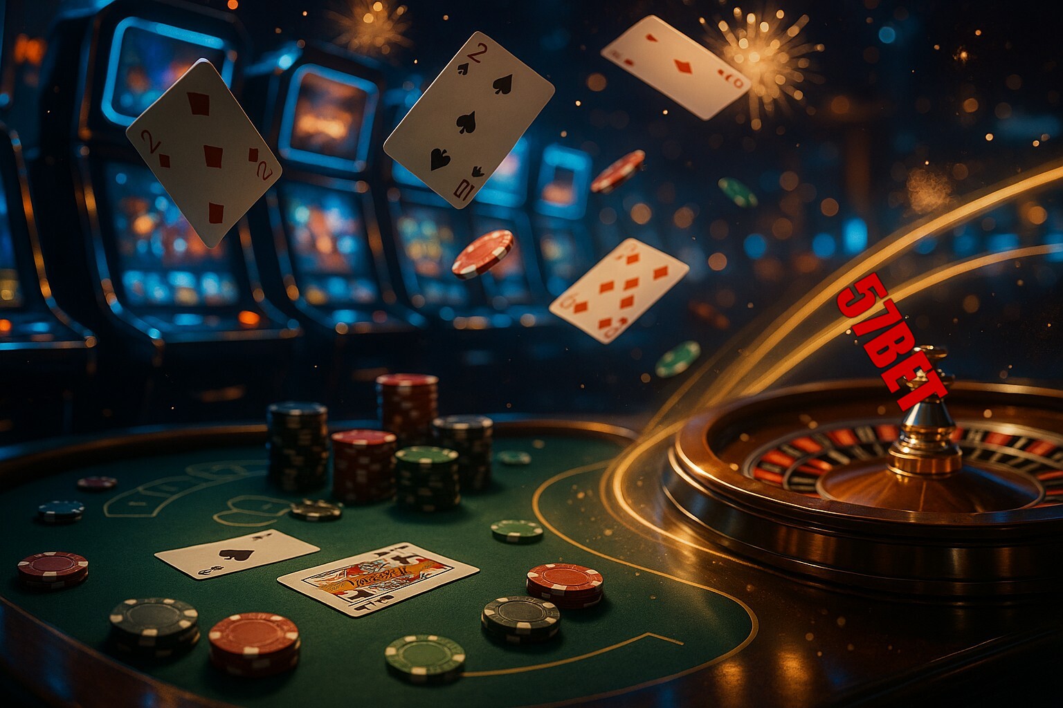 Jogos emocionantes no 57BET